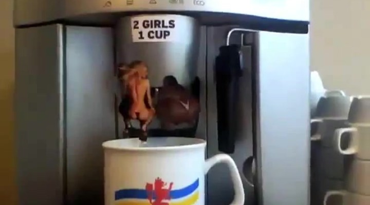 Girls and cup origanal