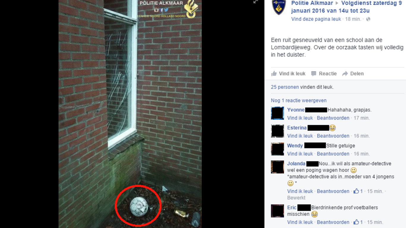 DUMPERT Politie Tast In Het Duister