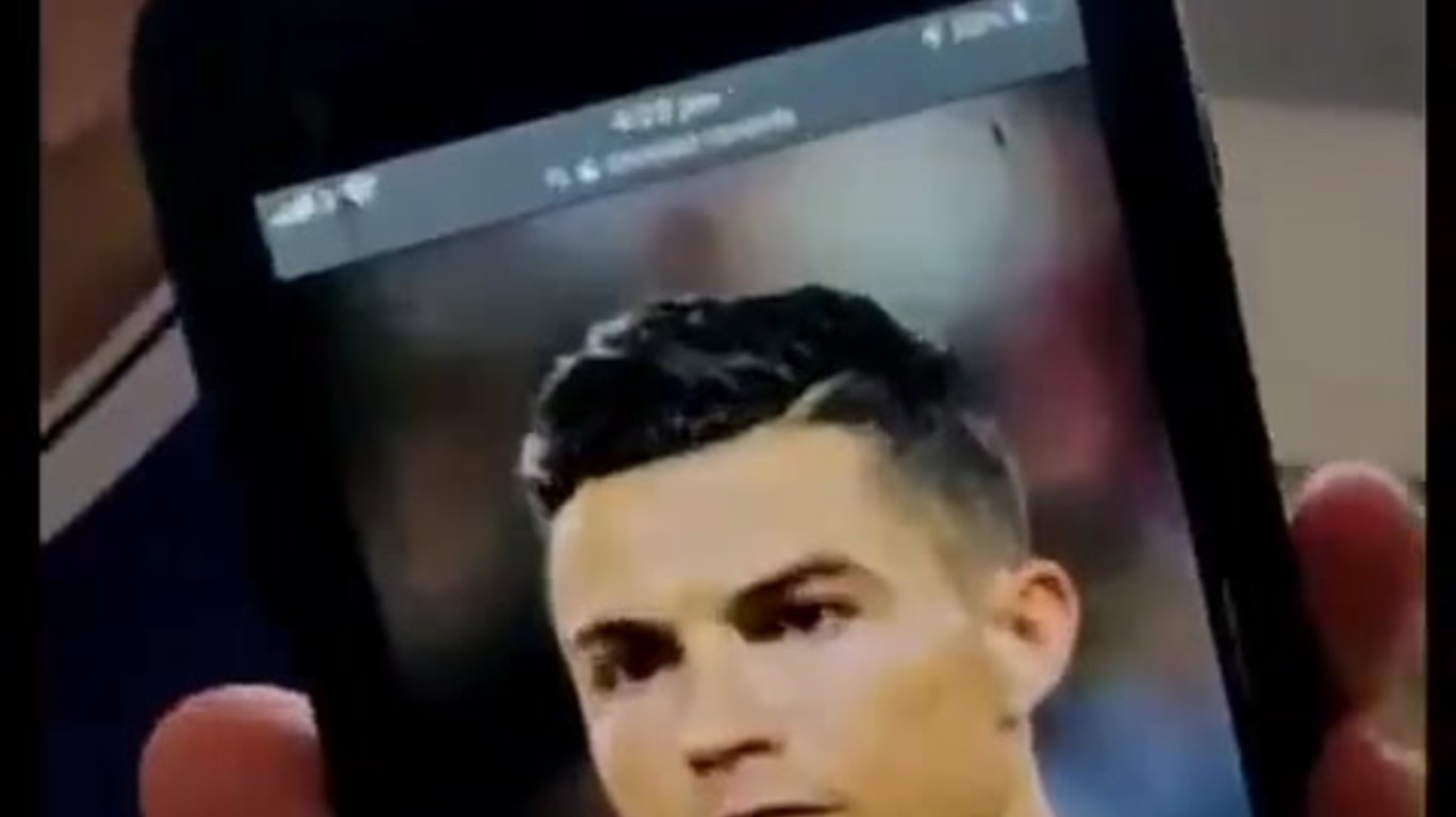 Dumpert Ventje Wil Een Ronaldo Coup