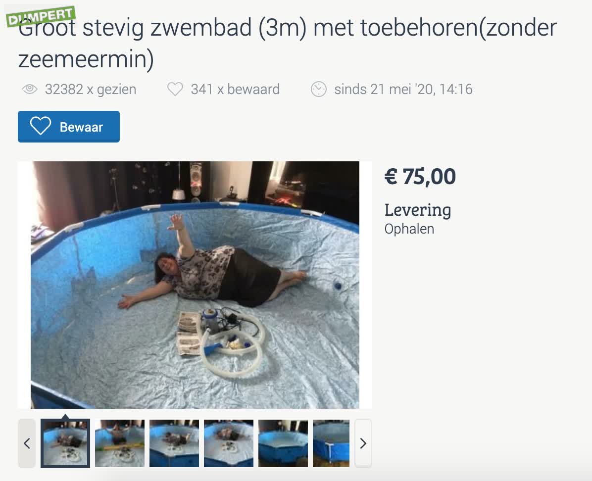 Te koop: Zwembad