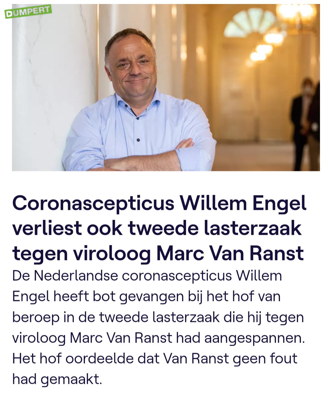 Marc van Ranst VS Willem Engel