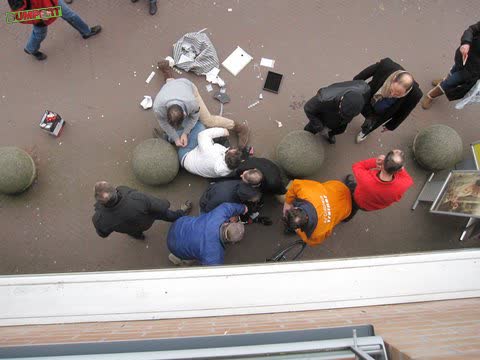 Overval op juwelier Nieuwkoop going wrong