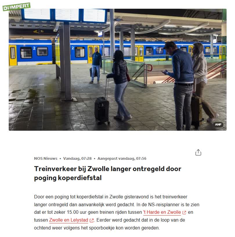 Nieuws bij je... nieuwsbericht