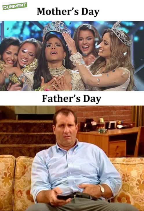 Moederdag vs vaderdag