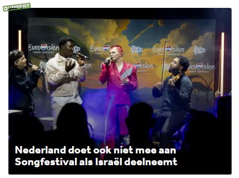 OMGNOES! Nederland boycot Songfestival 