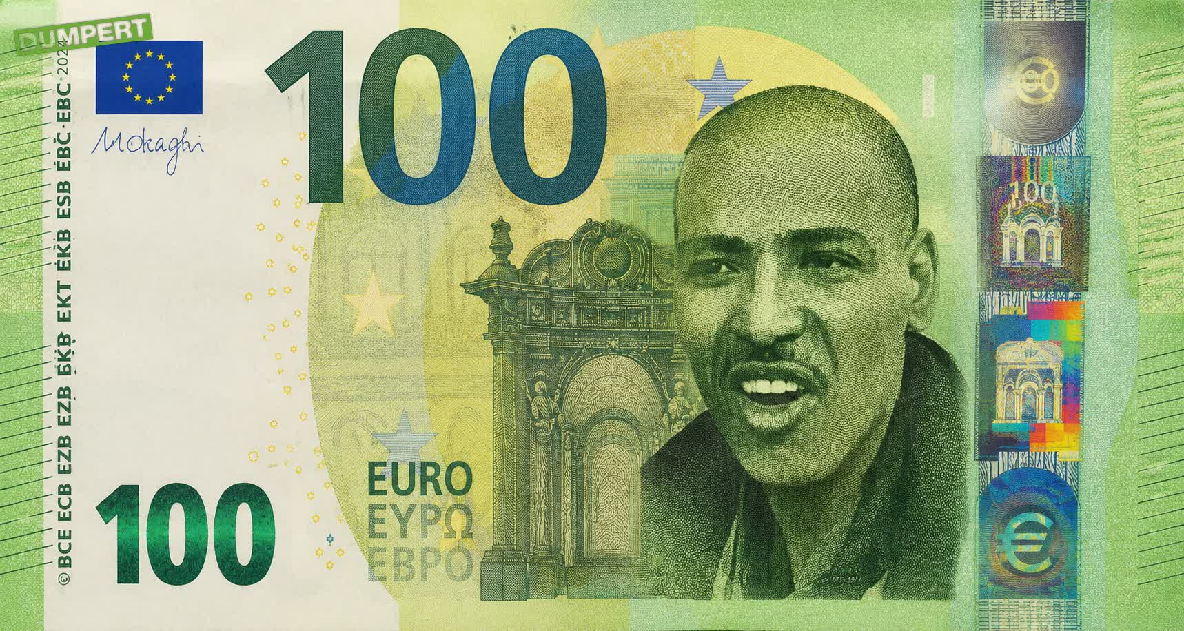 De eurobankbiljetten krijgen een nieuw uiterlijk...