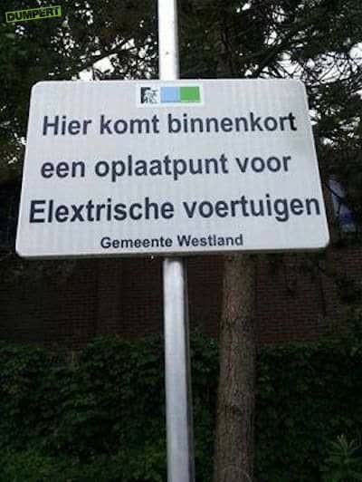 Elextrisch rijden in Wesdlant