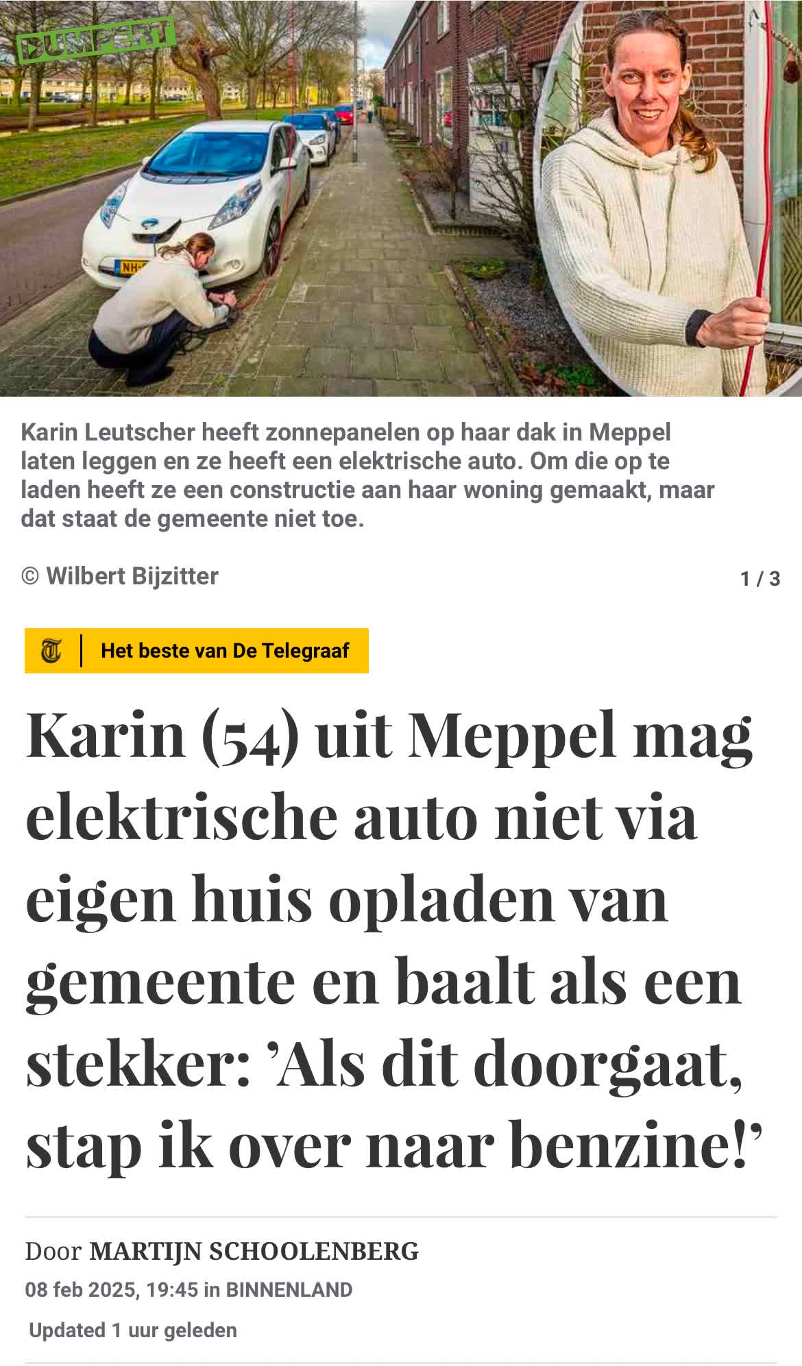 Martijn maakt hem gewoon.