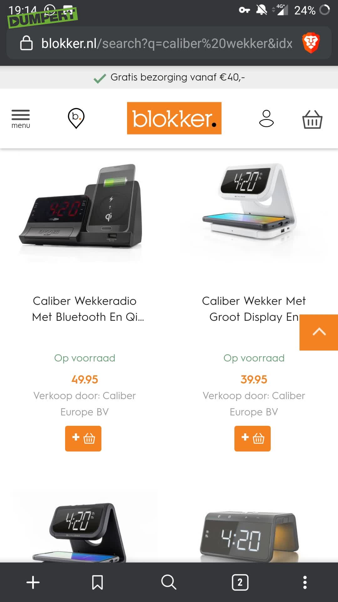 Wekkerklok uitzoeken