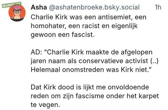 Ook Asha heeft een mening 