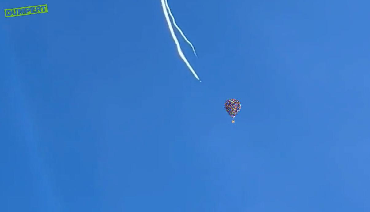 3e ballon boven Amerika gespot