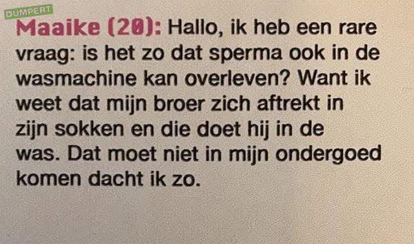 Hallo ik heb een vraag: