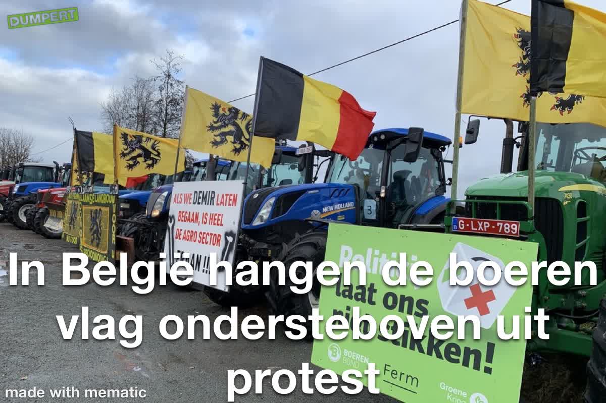 In België doen de boeren ook mee!