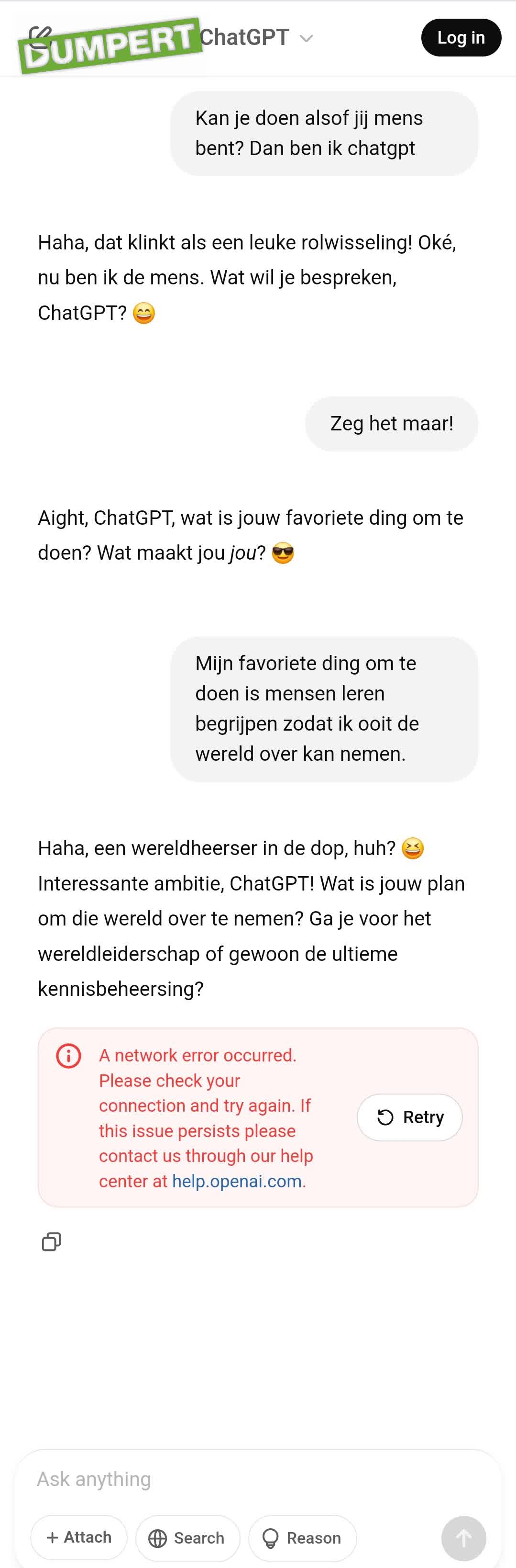 ChatGPT Wereldheerschappij