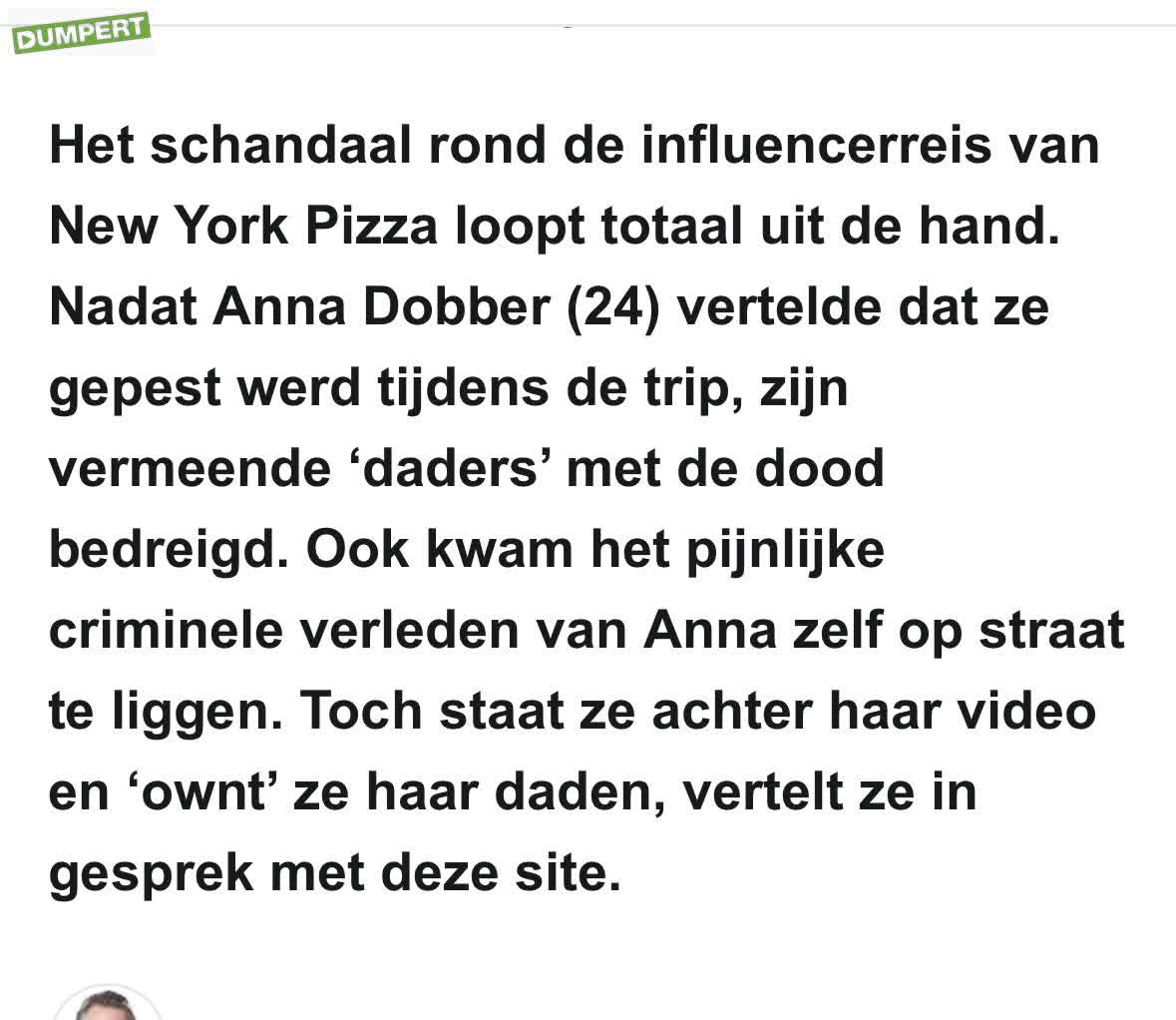 Hebben Anna’s pesters nu gewonnen?