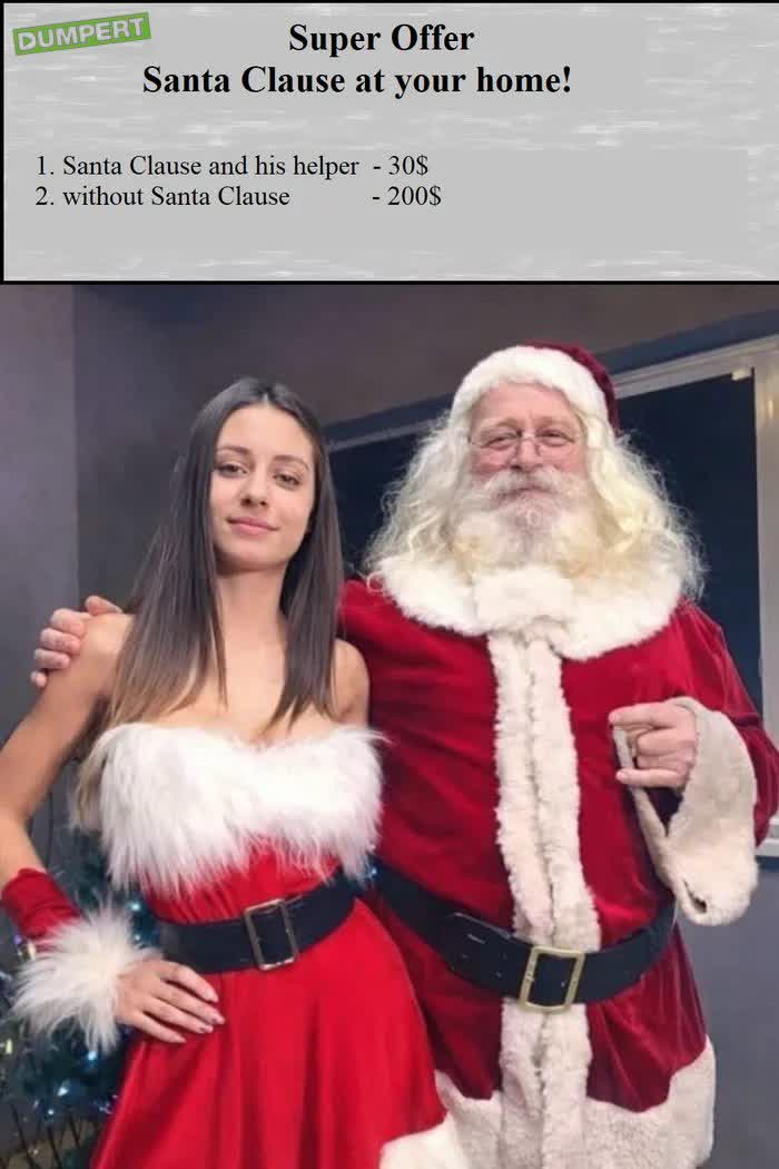 De kerstman bij jou thuis!
