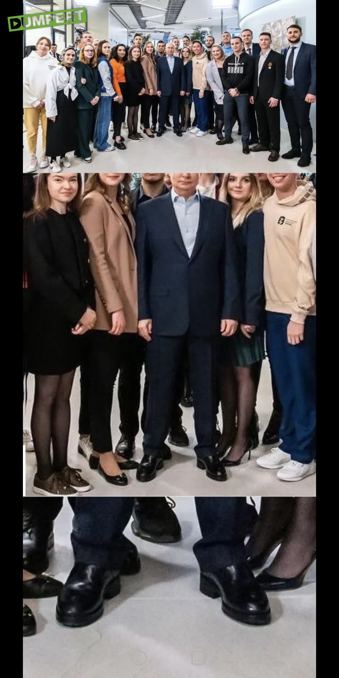Putin, de "grote" man. 