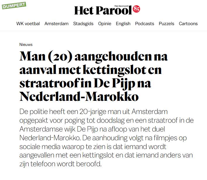 Rovende kettingslotzwaaier opgepakt