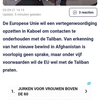 De vijf voorwaarden voor een EU-delegatie in Afghanistan