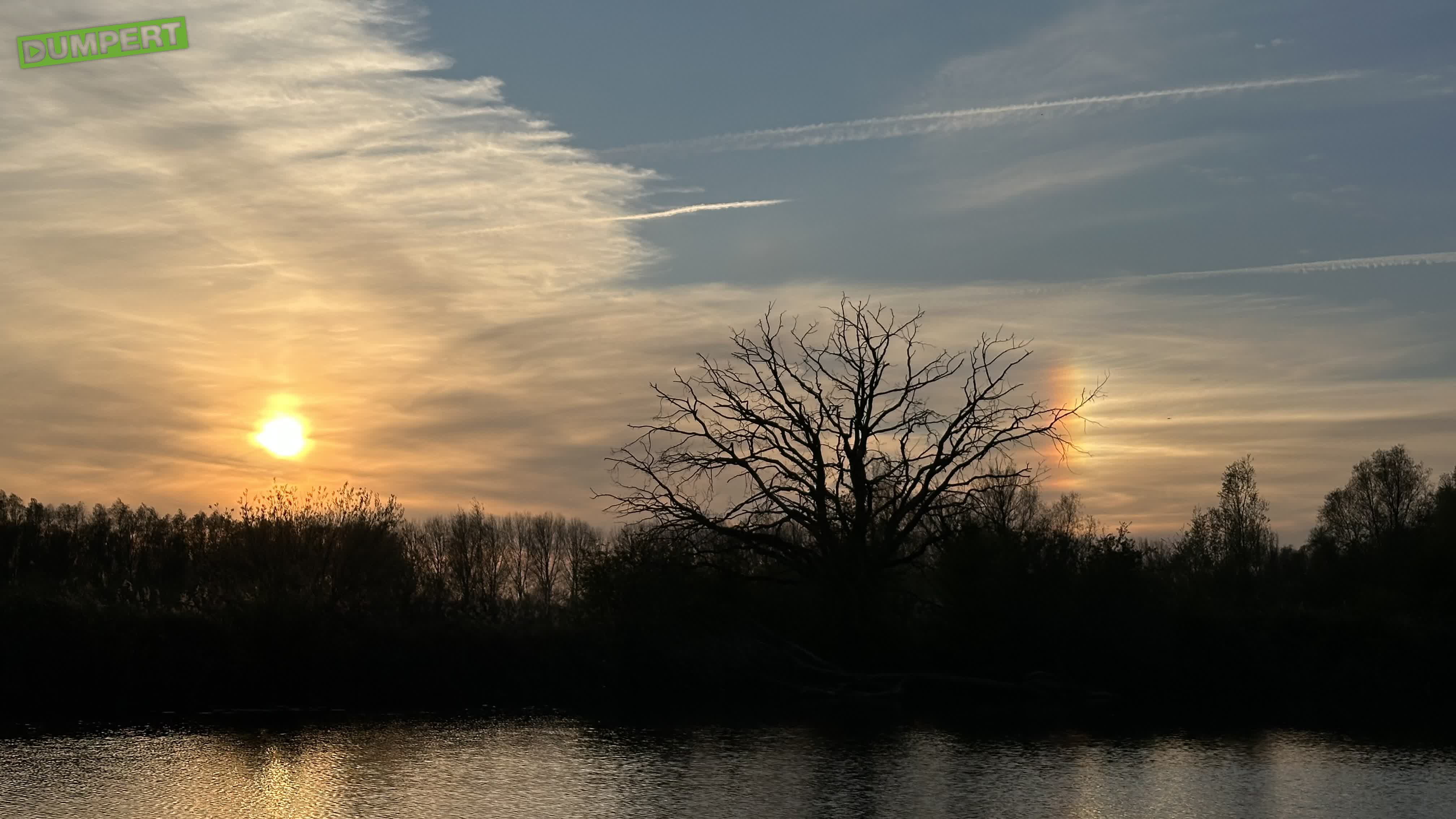 Mooie bijzon in de Betuwe