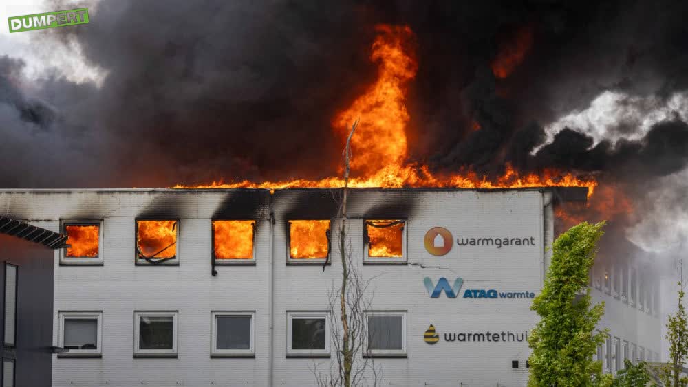 Pandje in brand 