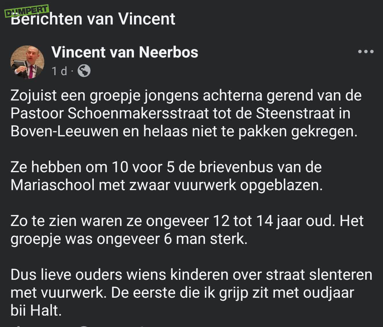 Geen vuurwerk afsteken in West Maas en Waal