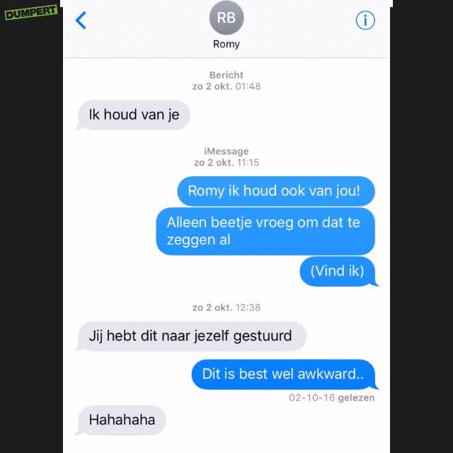 Dit is best awkward