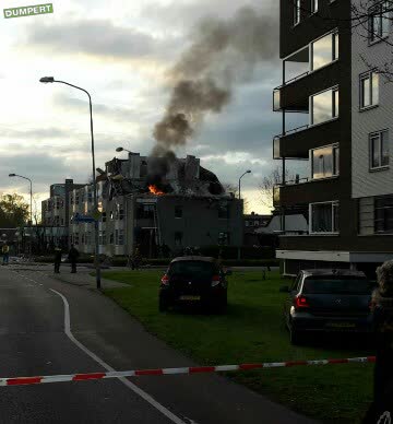 Grote explosie Veendam