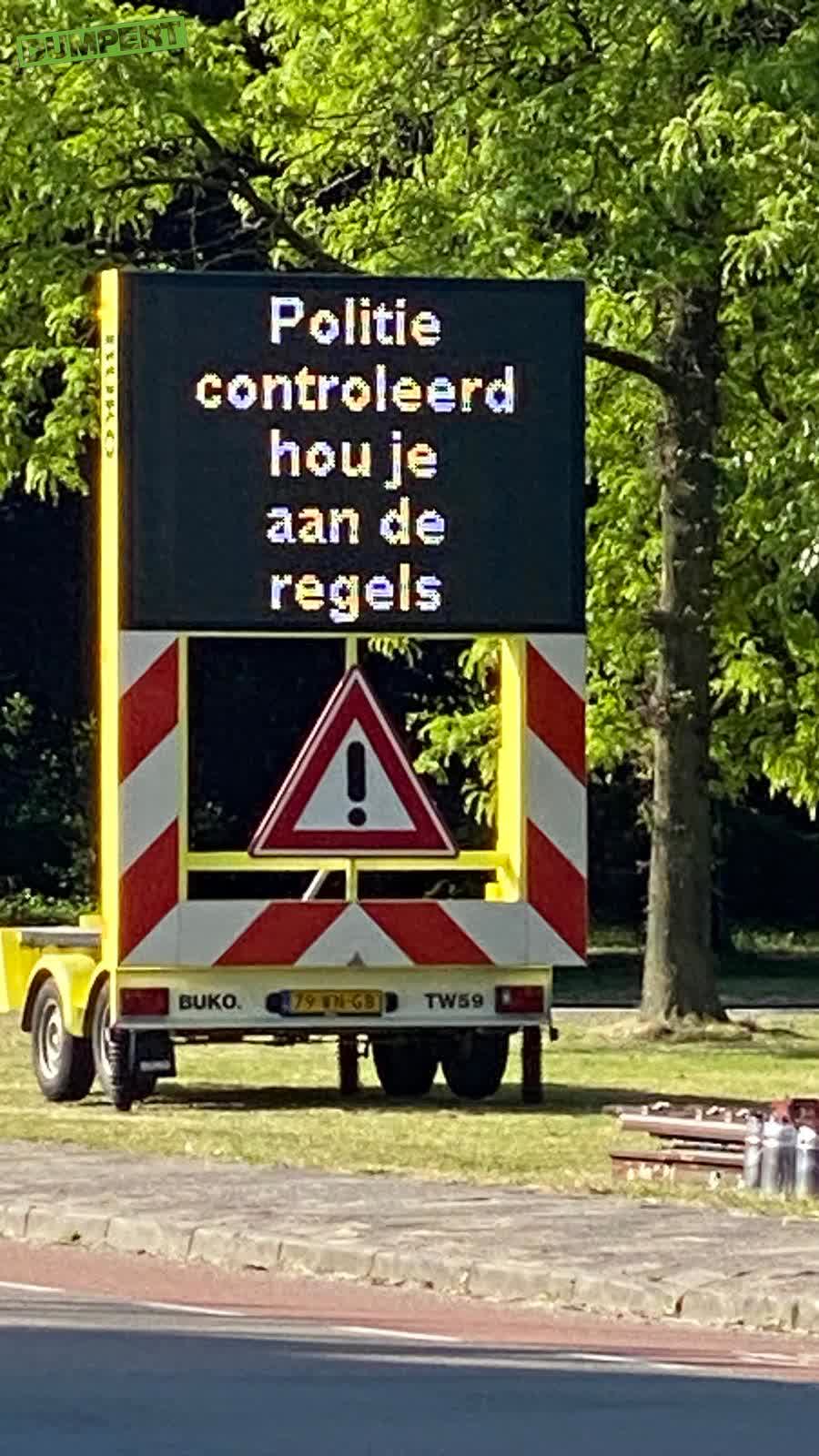 Politie controleerd...
