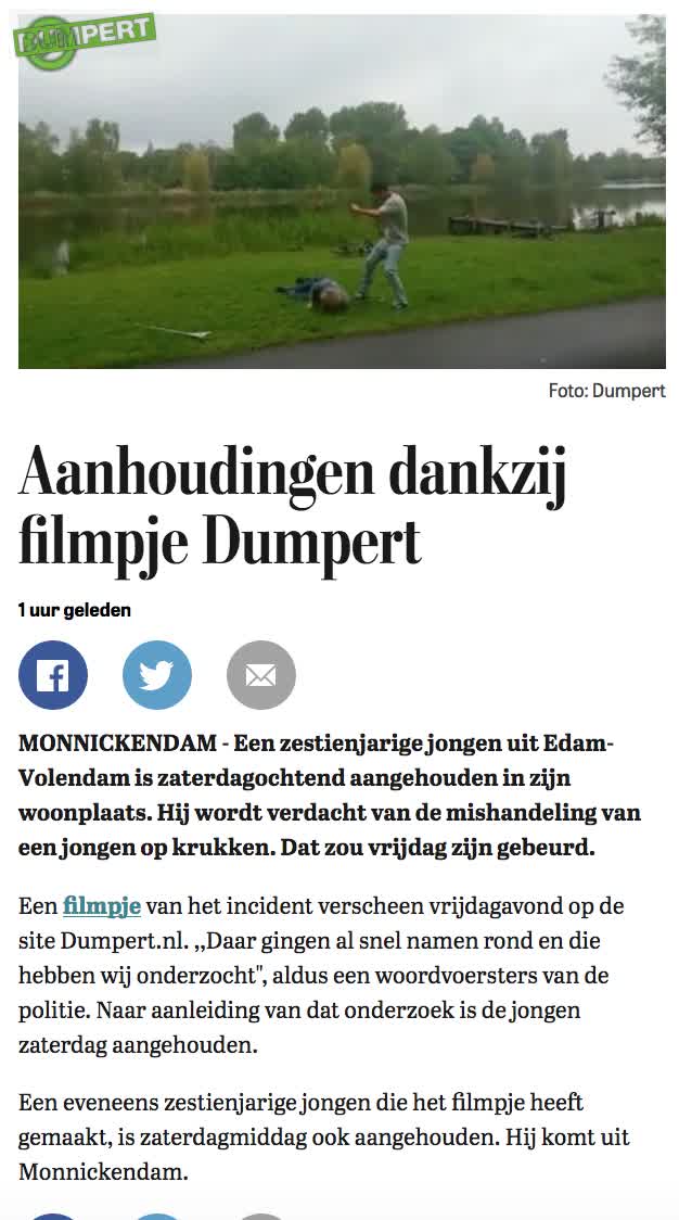 Jongens bedankt!