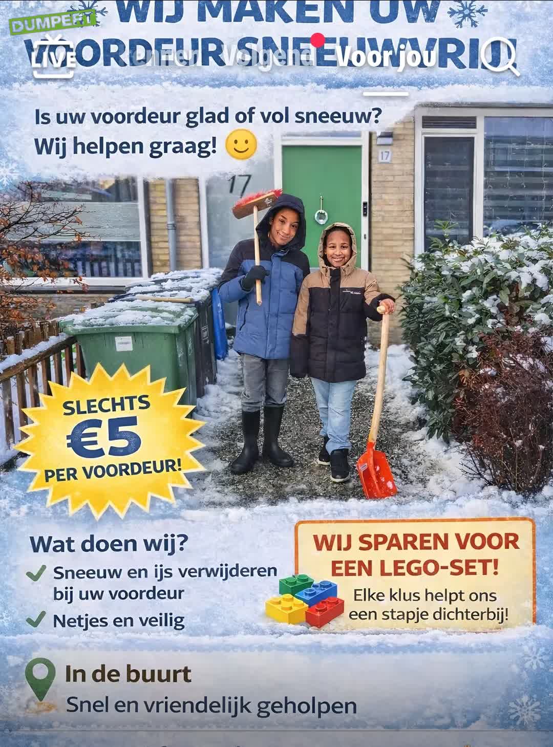 Help kleine Reaguurders de winter door.