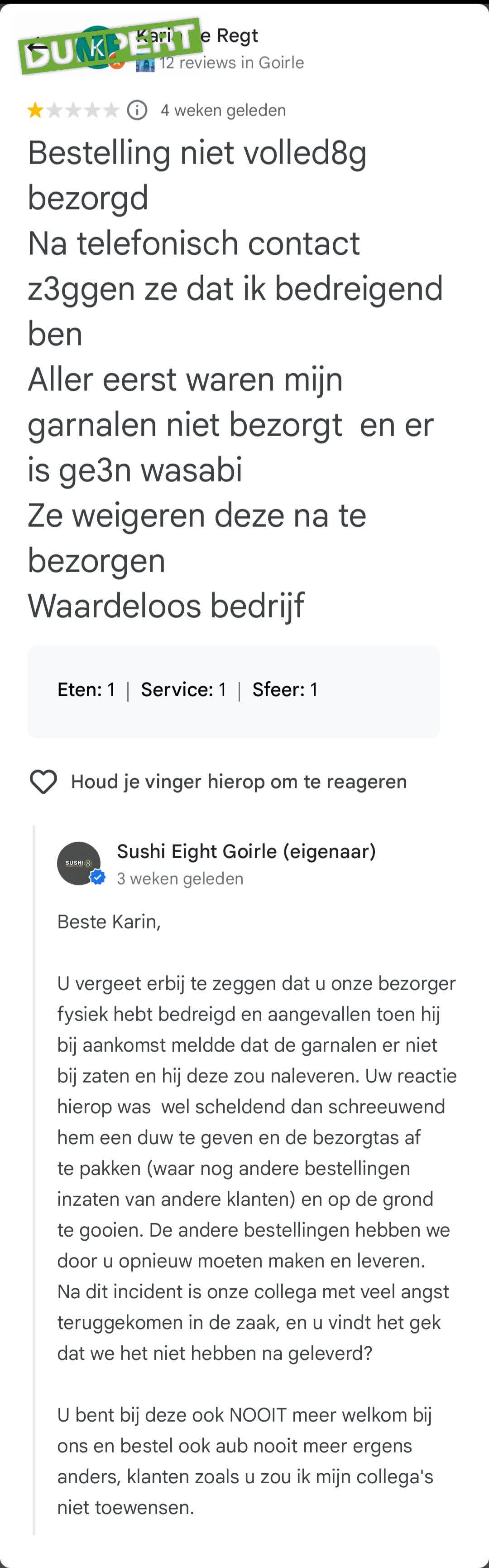 Open en bloot reviewen 