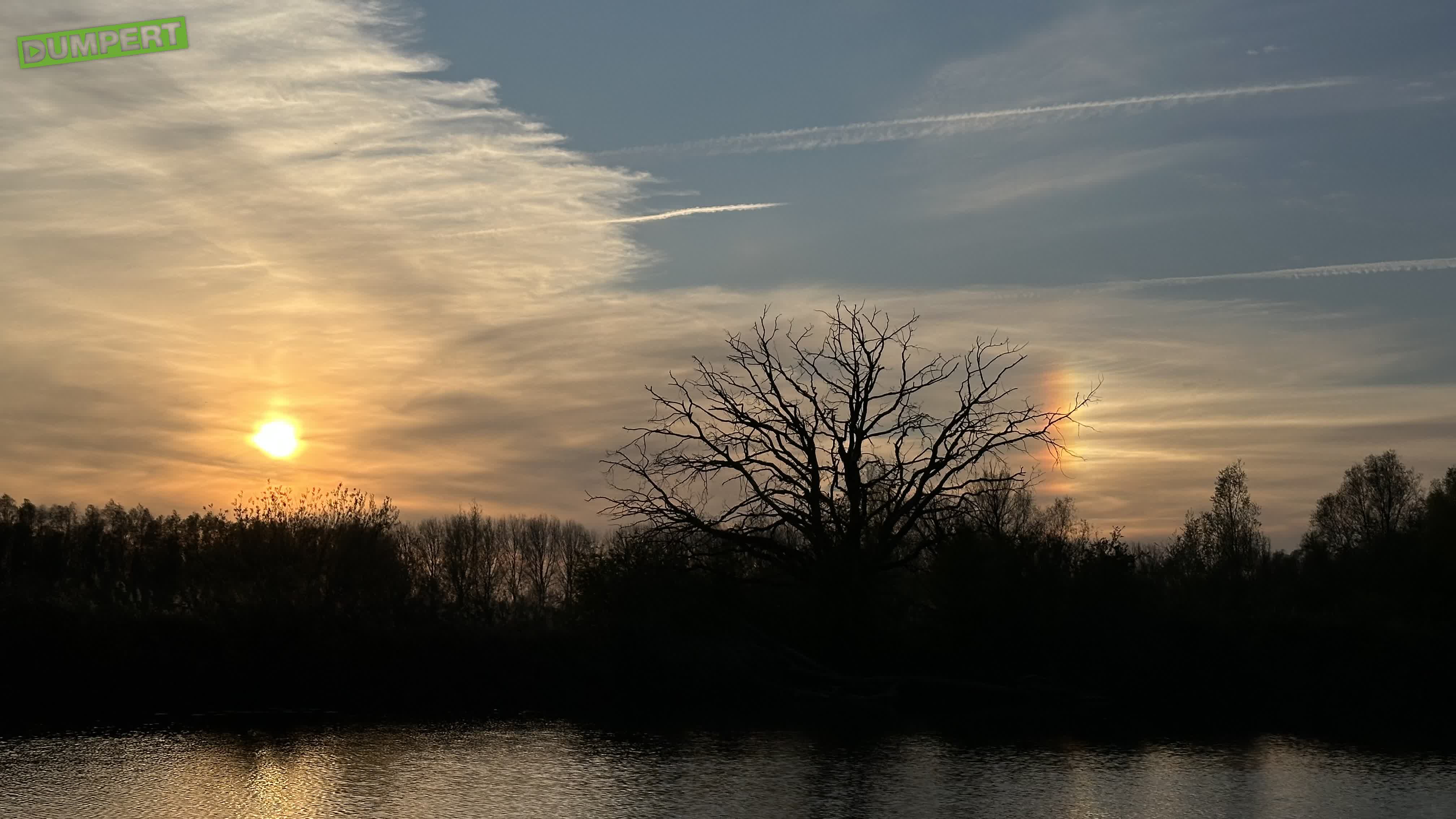 Mooie bijzon in de Betuwe