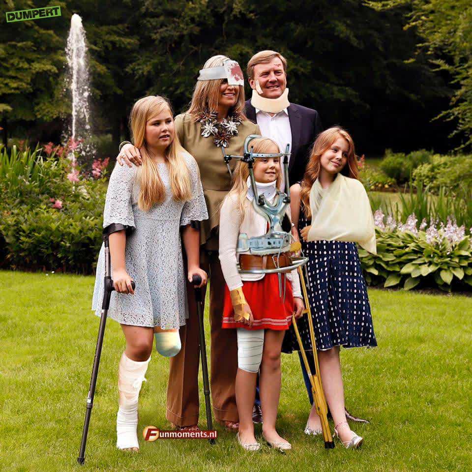 Fotomomentje  met Willy's fam