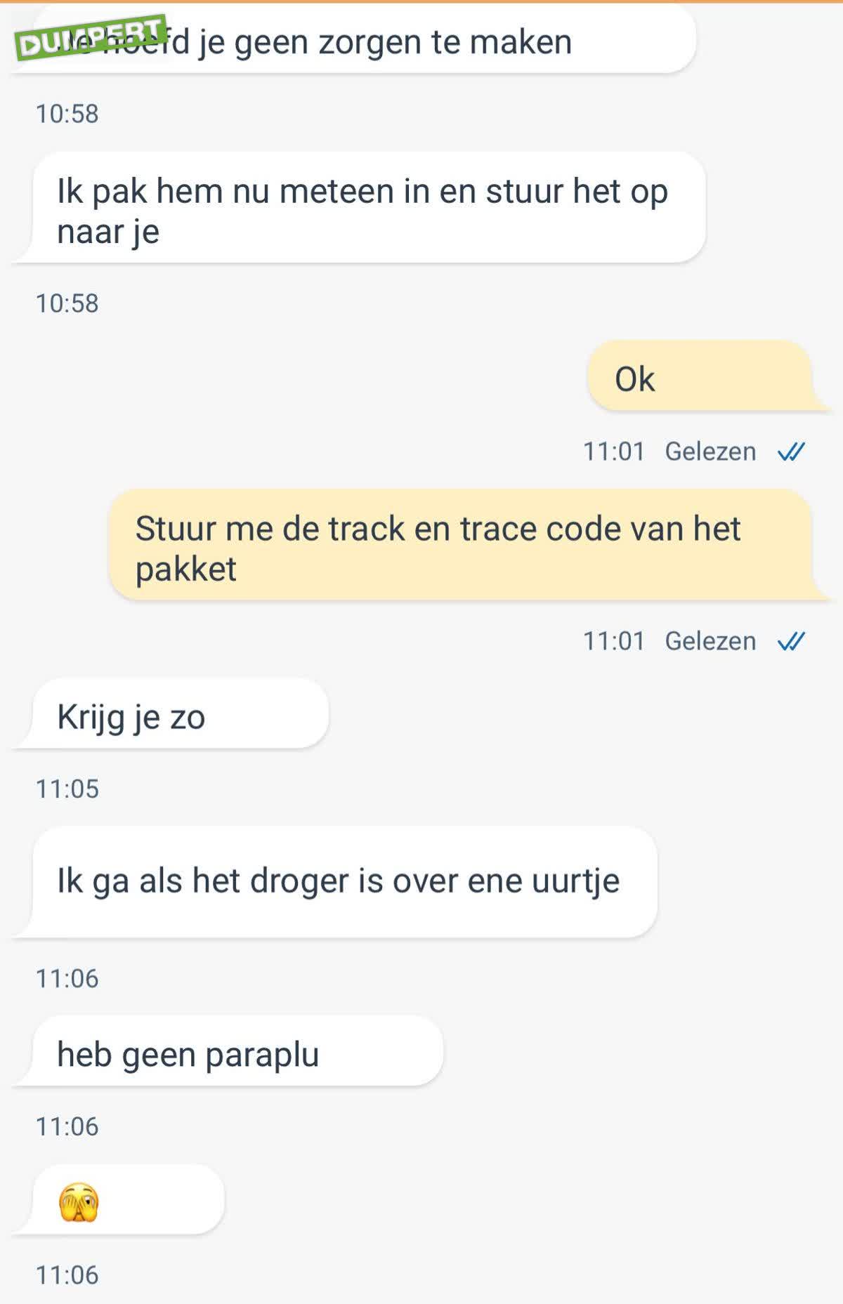 DUMPERT - Koptelefoon Gekocht Op Marktplaats