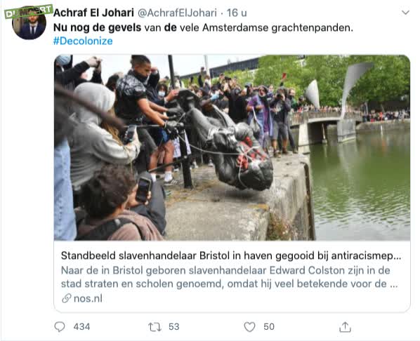 Jongerenburgemeester A’dam roept op om stad te slopen