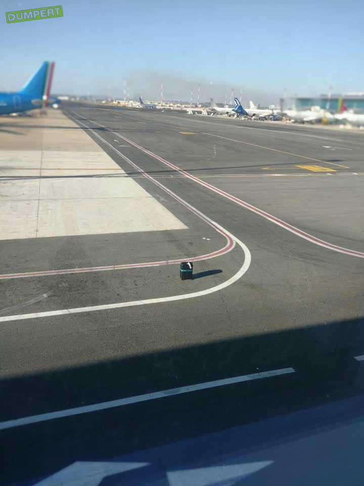 Ondertussen op Rome Fiumicino