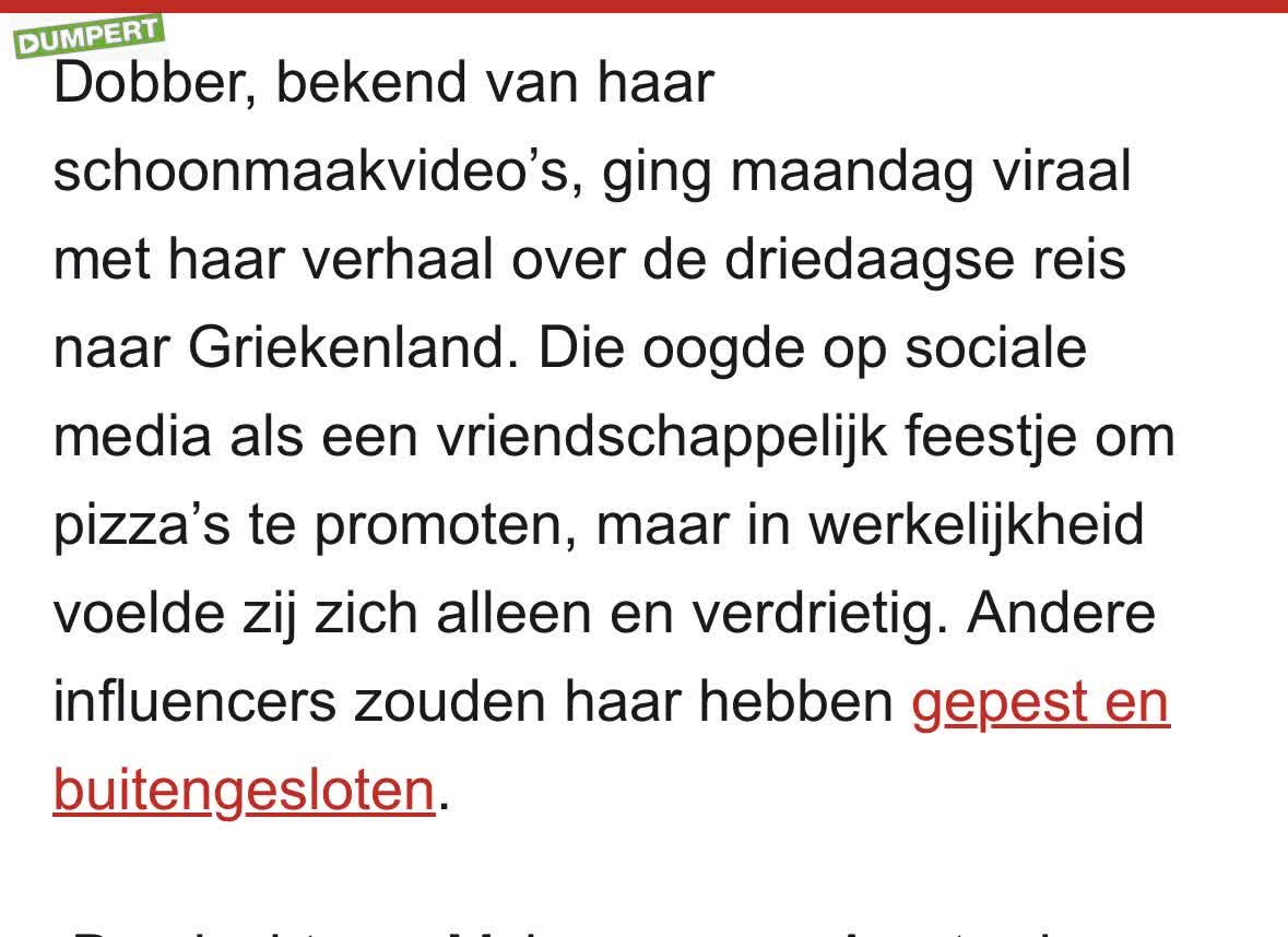 Hebben Anna’s pesters nu gewonnen?
