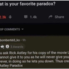 Astley-paradox