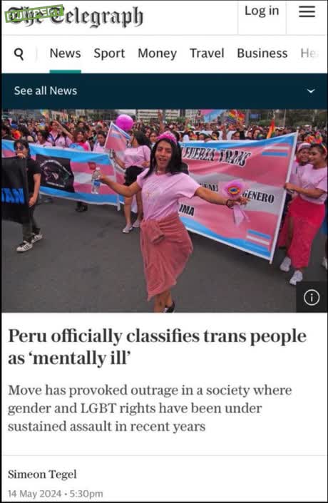Peru is er klaar mee 