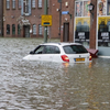 Ironie in overstroomd Vlaardingen