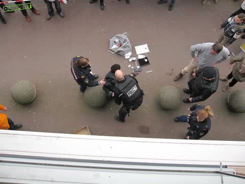 Overval op juwelier Nieuwkoop going wrong