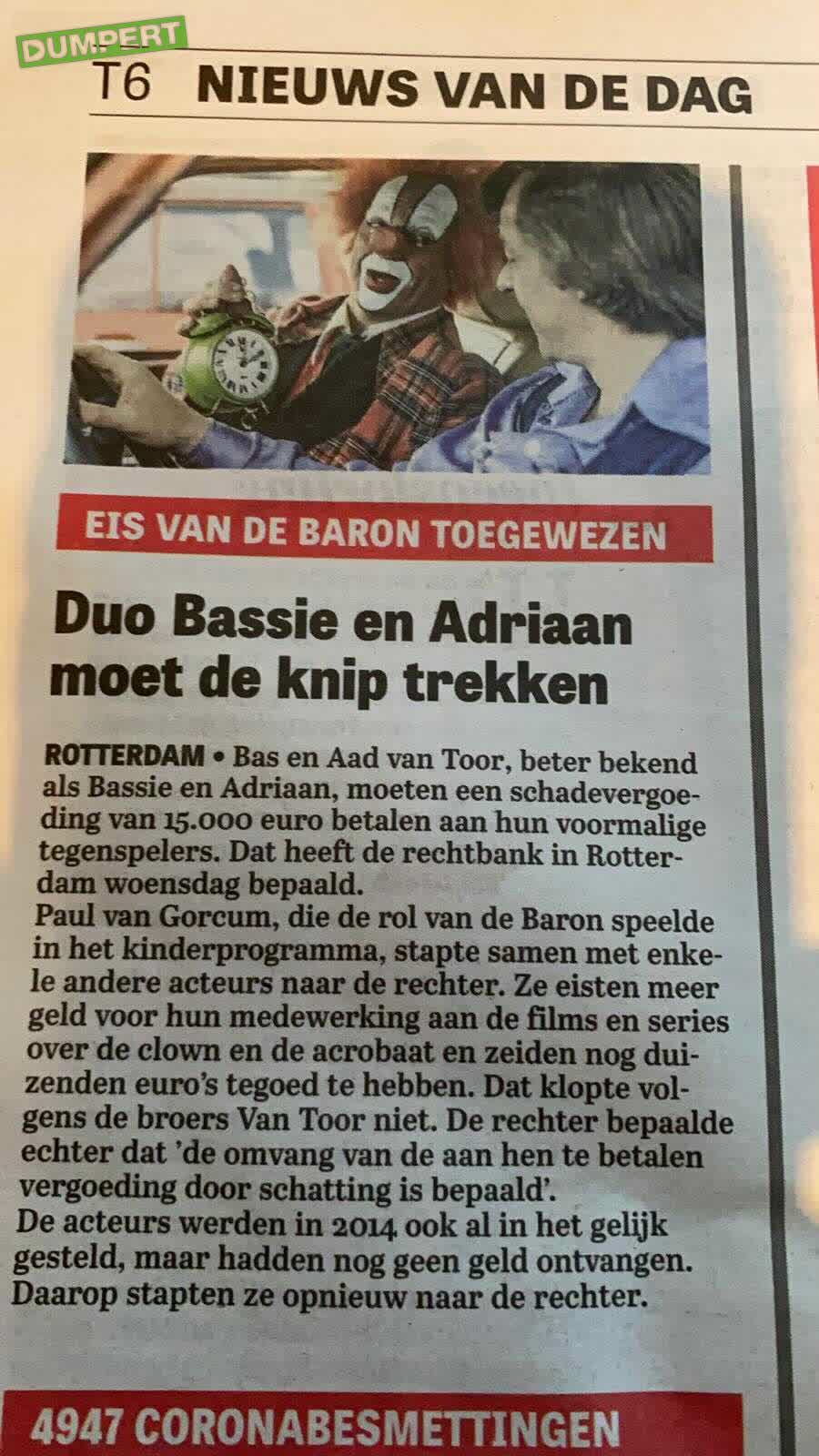 Bassie en Adriaan zijn krenten