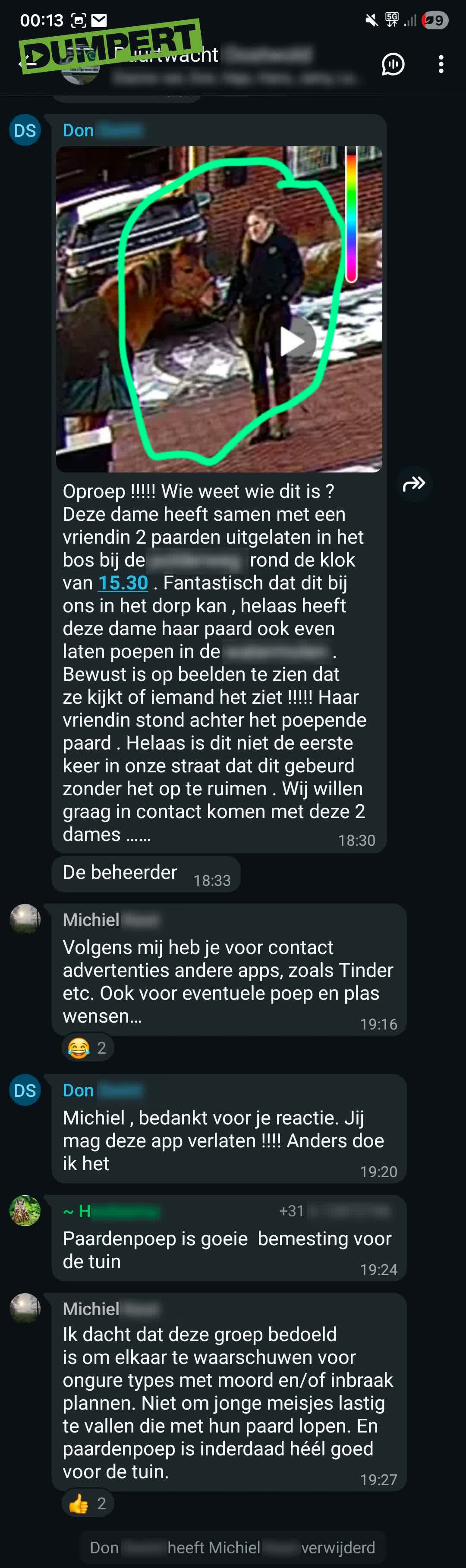 Zomaar een dag in de buurtwacht app