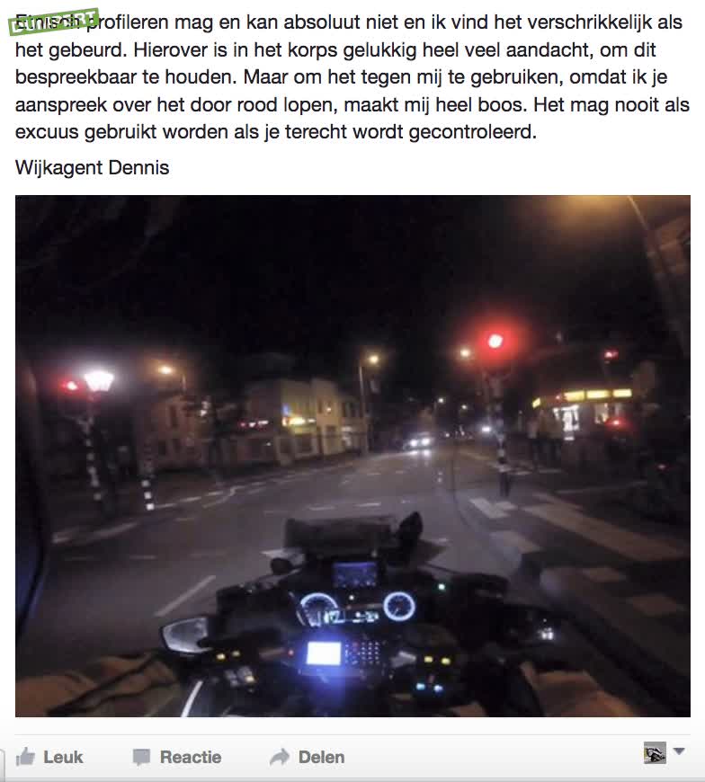 Wijkagent Dennis is PISSED