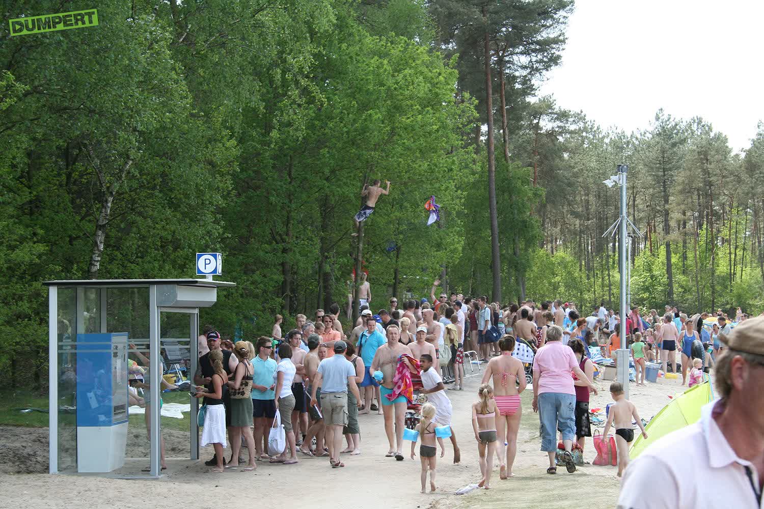 Wervelwind grijpt paarse krokodil!