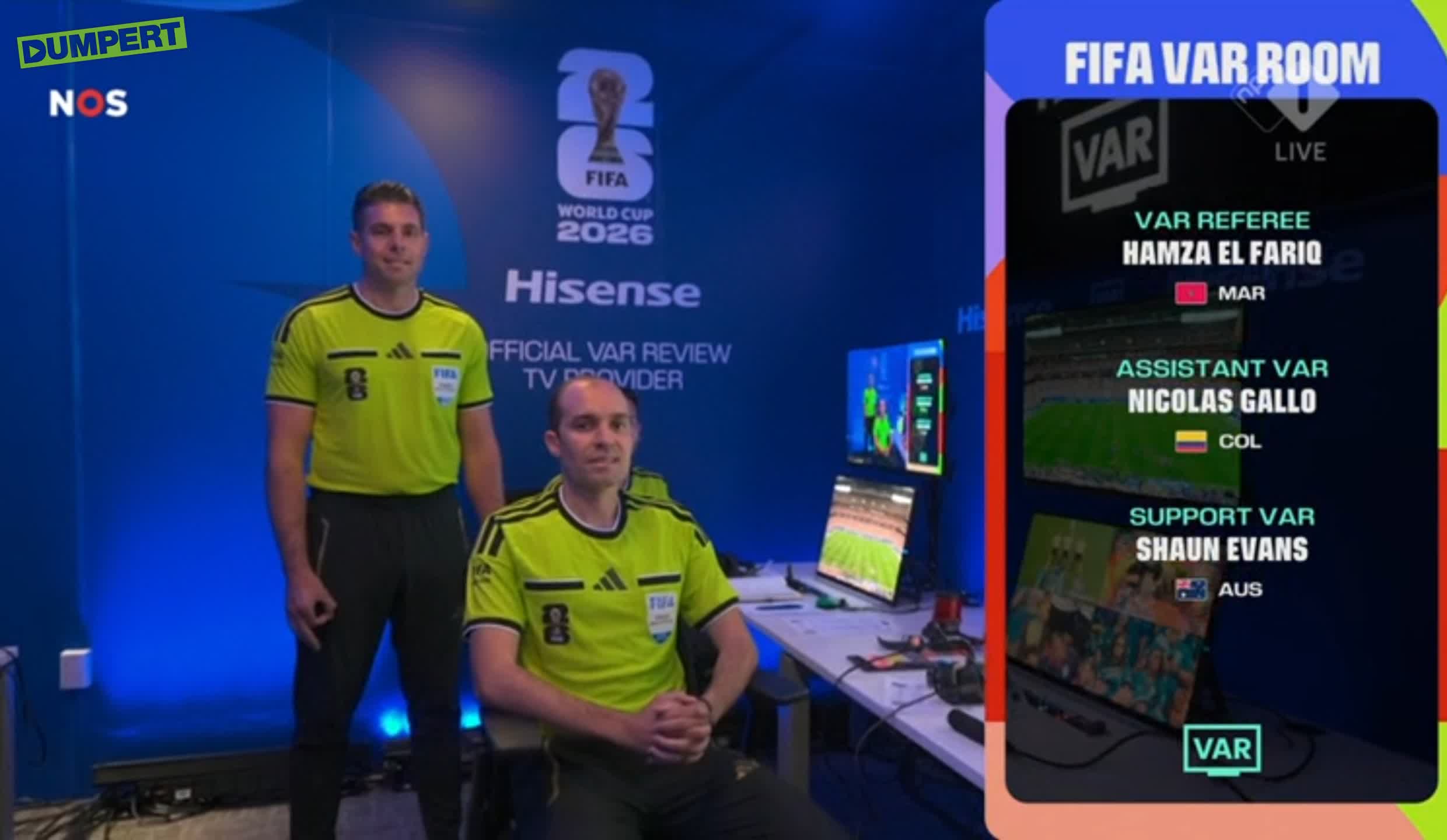VAR met humor