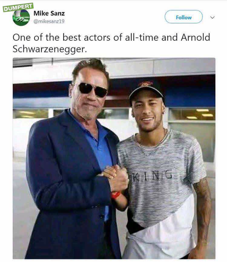 Neymar en zijn mattie