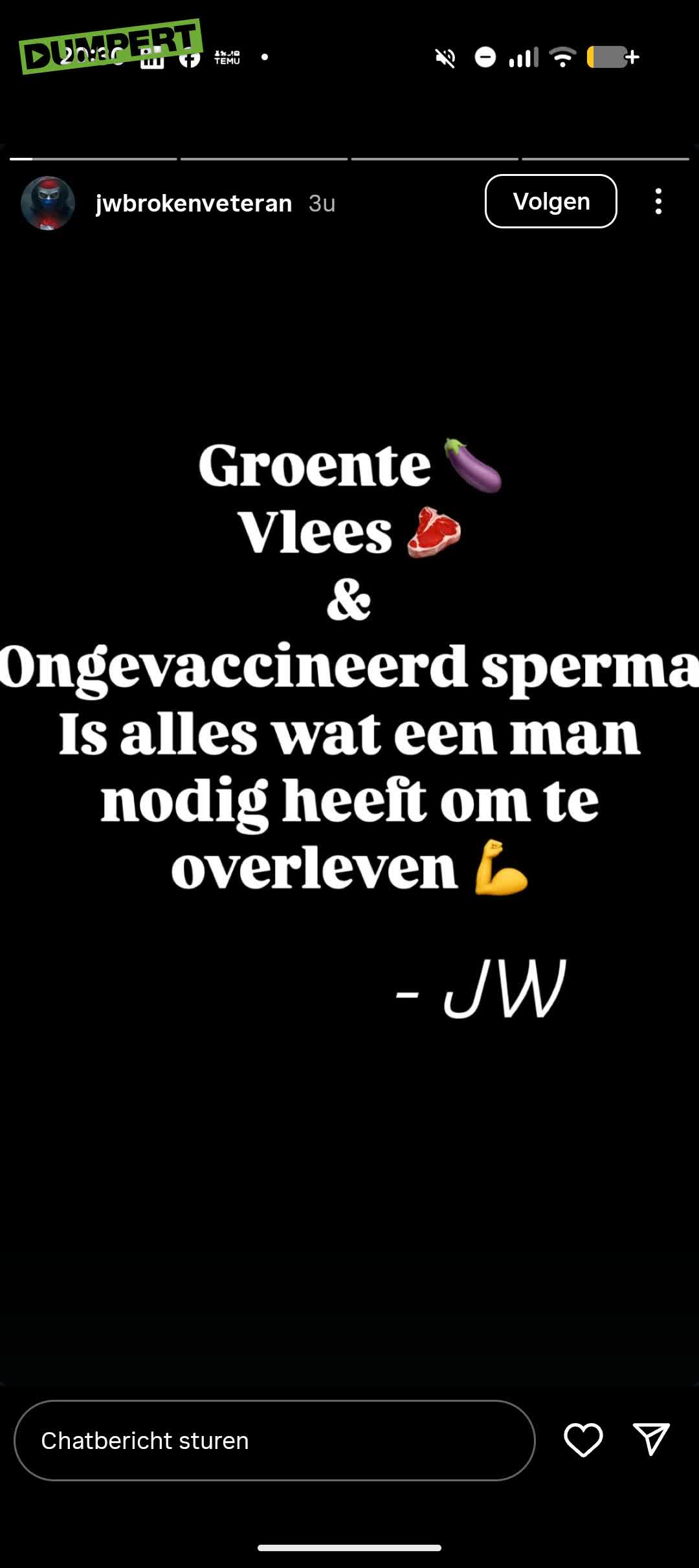 JW Broken Veteran bedoelde het anders
