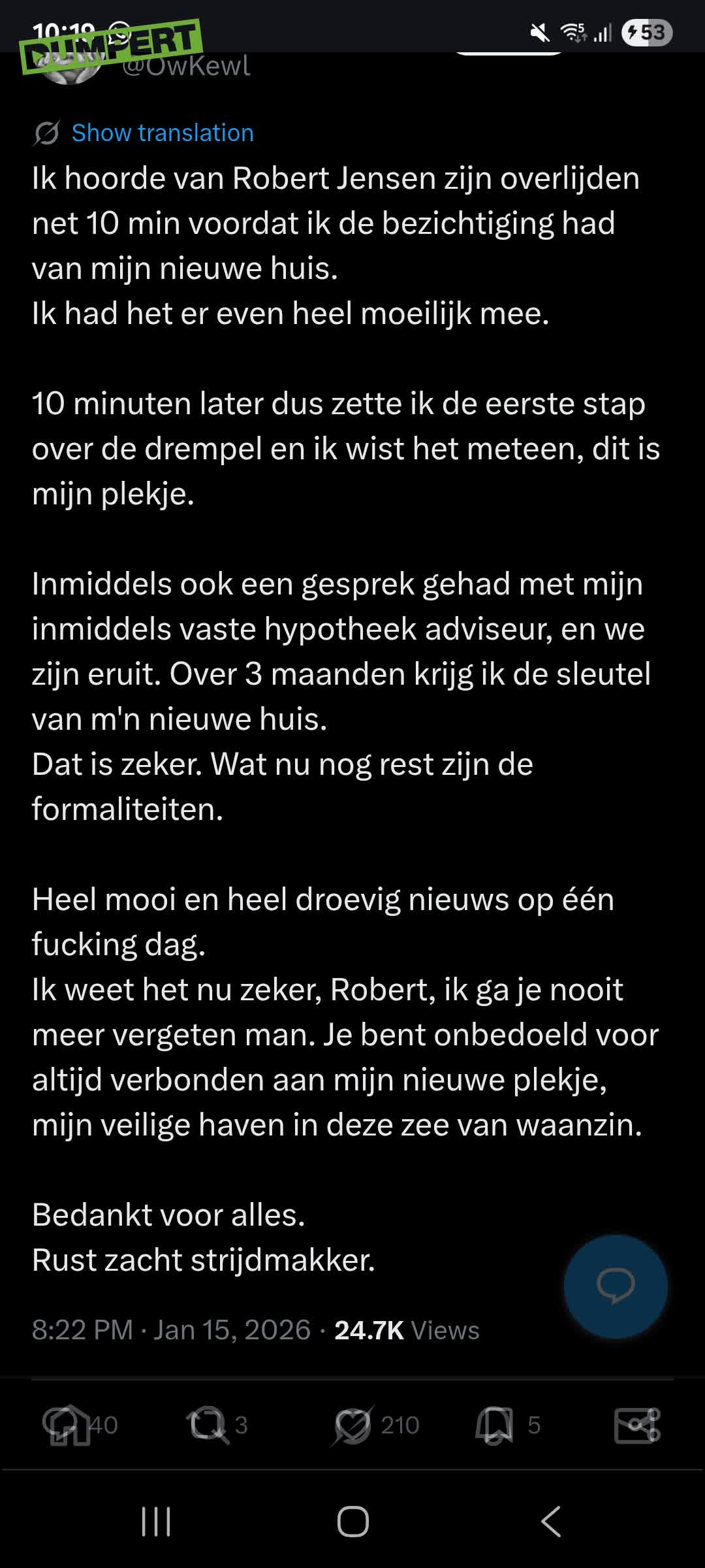 How can I make this about me?